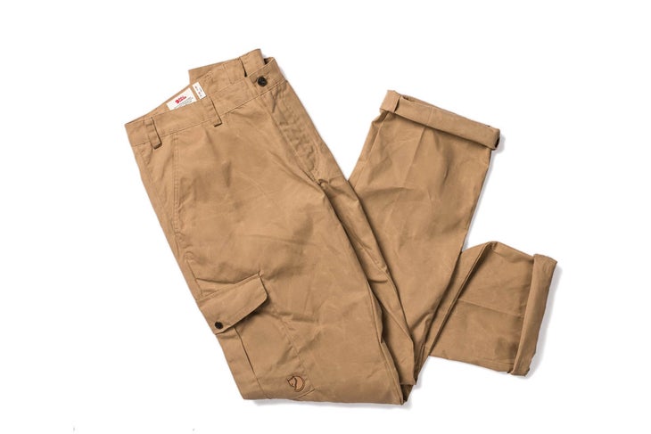 Fjällräven Övik Trousers The water- and wind-resistant Övik Trousers use a fabric developed in the 1960s for Greenland expeditions. They'll repel mud from the parking lot…