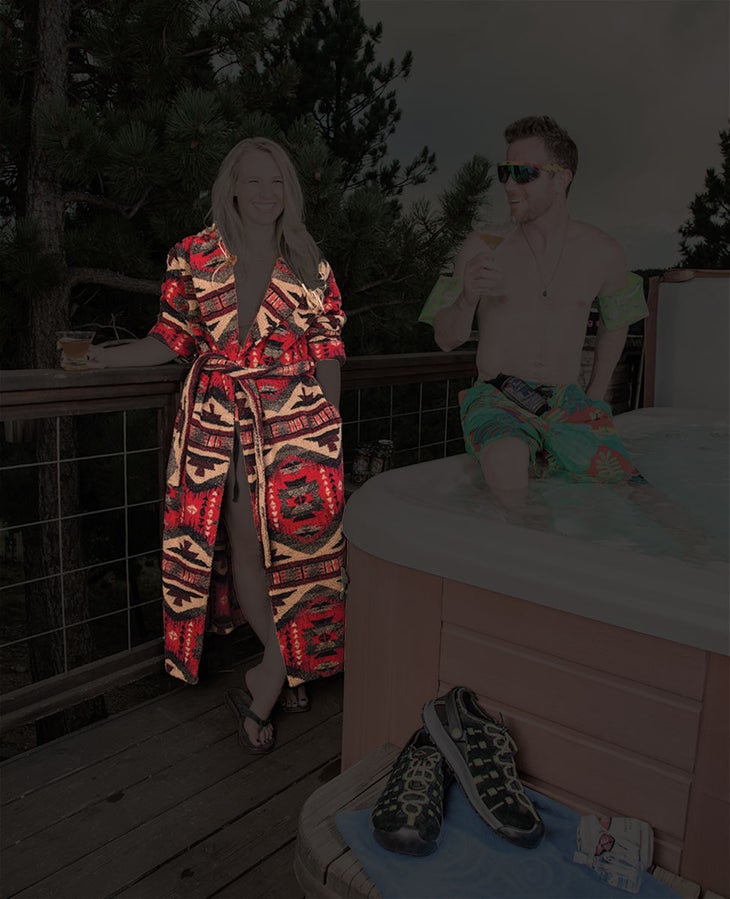 Woolrich Berber Robe A robe is the mark of a veteran hot-tub poacher. It provides comfort, warmth, and a look that says, “Yes, I do have a room in this establishment.”…