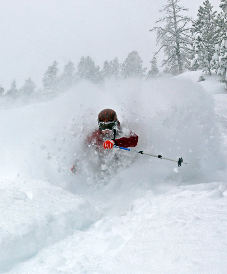 Red Lodge Mountain, Montana Photo: Paul Otsu Skier: Asano Otsu Red Lodge Mountain is in the white room.