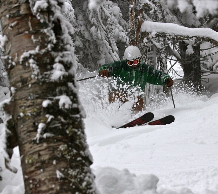 Tom Cuddy Skier: Tom CuddyPhotographer: Micah BermanLocation: Mad River Glen, VermontDate: Winter 2013We had stayed up at Stark's Nest (a hut on top of MRG)…
