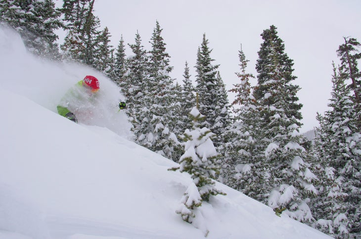 Falling in Love with Loveland Skier Bruce Ruff of Golden, CO enjoys the 27