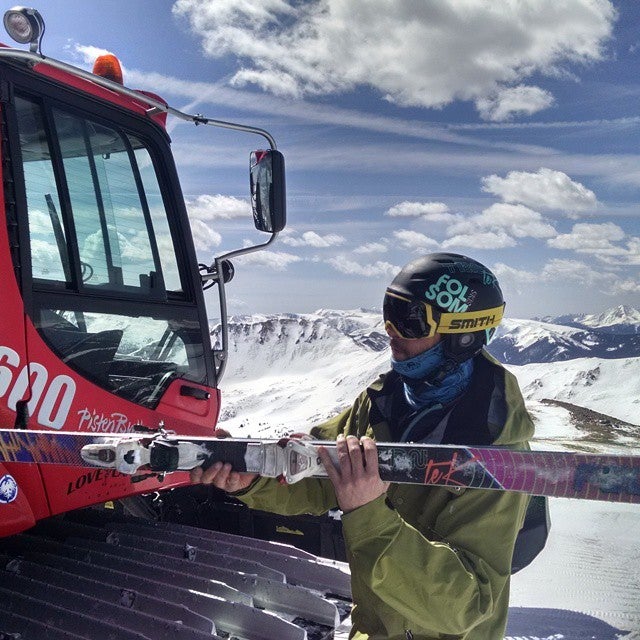 @FolsomSkis Thanks for the lift @lovelandskiarea. #indietest2015
