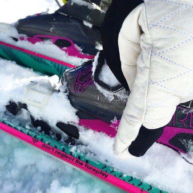 @KBascetta Words of wisdom delivered from @blackcrows_skis at the @skiingmagazine #IndieTest2015 today - #dontneglecttheforeplay