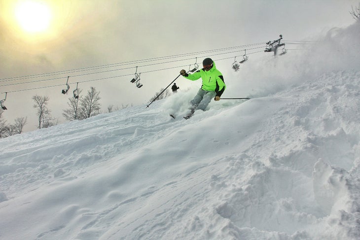 Week of Feb. 22 Liberty Mountain Resort, Pennsylvania Photo: Zach Koneffko PA skiers found six inches of pow at Liberty.