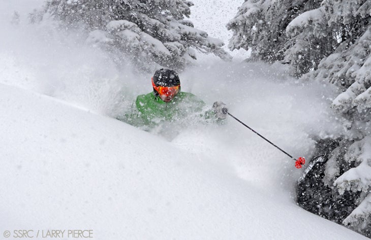 Week of Feb. 22 Breckenridge, Colorado Photo: Daniel Dunn Skier: Leslie Glenn Breck got hammered over the weekend with a nine-inch dump.