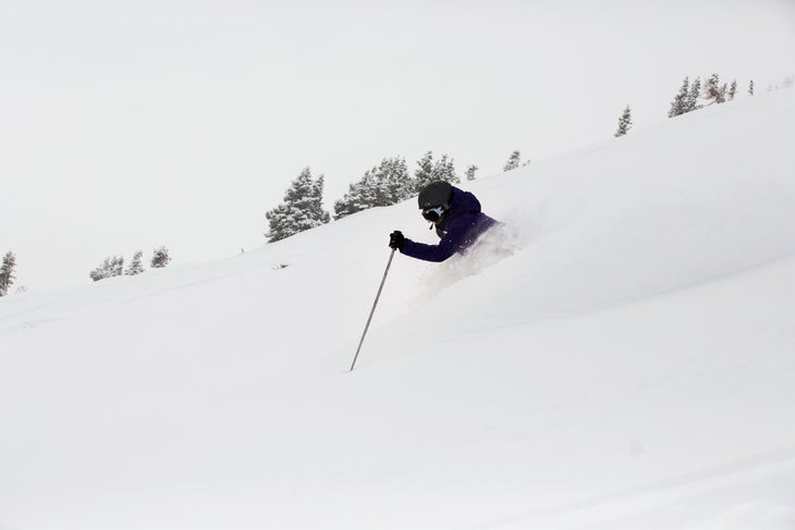 Week of Feb. 22 June Mountain, California Photo: June Mountain Finally, Cali gets a dump. June Mountain received 20 inches, Bear nine, and Mammoth 12.