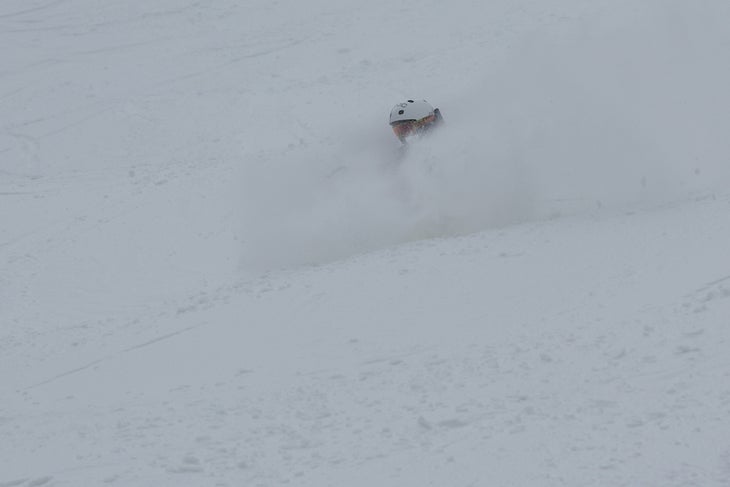 Week of Jan. 11-17 Sunday River, MainePhoto: Dave PecuniesSkier: Ian Pecunies, age 6Sunday River's recieved 4 inches of fresh in the past few days.