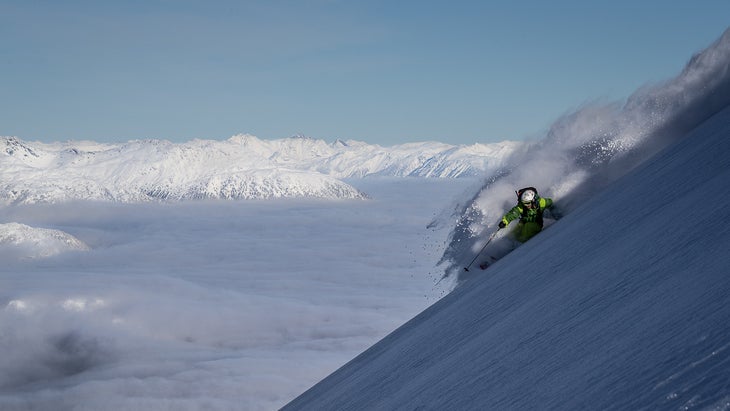 Week of Jan. 18-24 Whistler-Blackcomb, B.C.Photo: Paul Morrison Skier: Chad Sayers