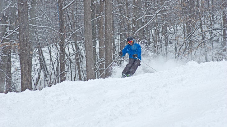 Week of Jan. 25-31 Shawnee Mountain Ski Area, Pennsylvania A foot of fresh powder was dropped on the Pocono Mountains making for some awesome turns.