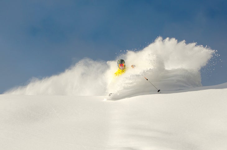 Week of Jan. 25-31 Sunday River, MainePhoto: Shelley BowenSkier: Jim DufresneWith 18 inches in the past 72 hours, Sunday River's skiing, er, sitting pretty with five…