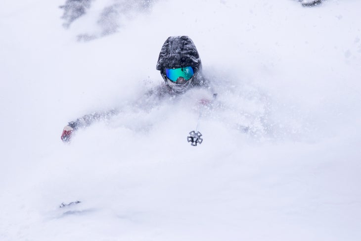 Week of March 1 Brighton, Utah Photo: Gill Montgomery Skier: Shay Lee A two-day dump brought 20 inches.