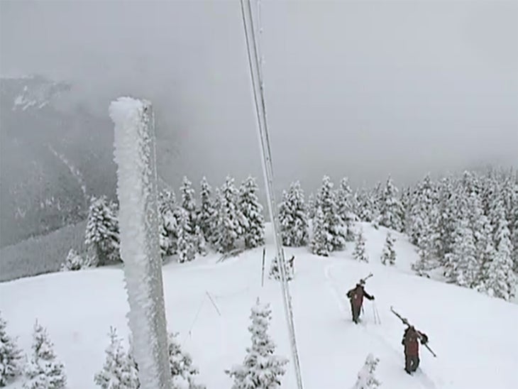 Week of March 15 Taos Ski Valley, New Mexico Photo: Highline Ridge webcam Taos got five inches overnight with more snow expected today and tomorrow.