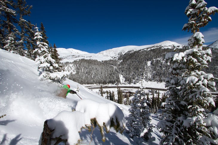 Week of March 22 Loveland Ski Area, Colorado Photo: Casey Day Skier: Scott Wilkins Above (and worlds away from) I70, Scott Wilkins slays eight new inches at Loveland,…