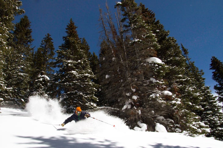 Week of March 8 Loveland, Colorado Photo: Dustin Schaefer Skier: Alex Hunt, of Boulder, Colorado, finds powder off Chair 8 at Loveland, which received 10 inches of…