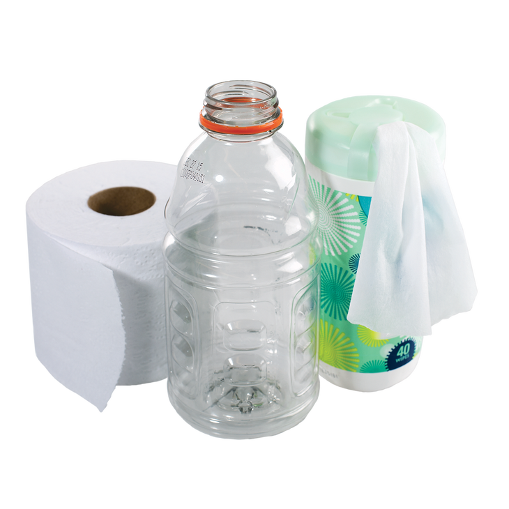 2. Pee cup/handi wipes/ T.P. Coffee and Red Bull will run through you, and making good time is important...right? (Sorry, ladies, but due to ongoing confusion about your…