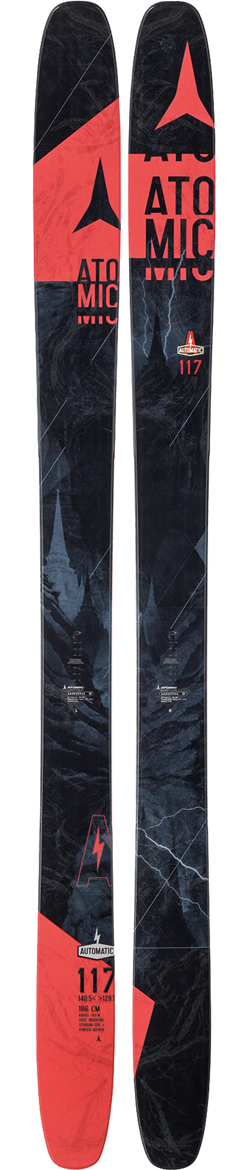 ATOMIC AUTMATIC 117 アトミック ファットスキー Atomic Automatic 117 (2016)