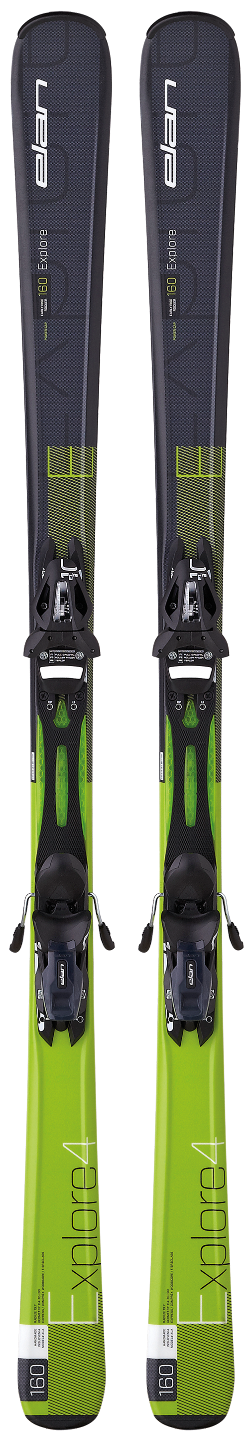 Elan Explore 4 Green Plate (2016)