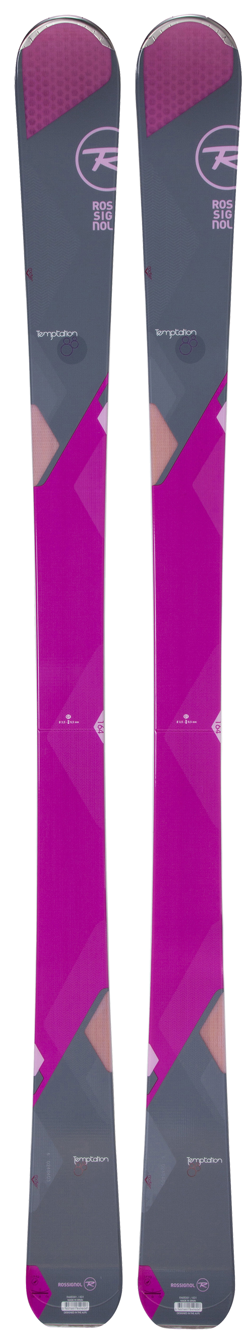 Rossignol Temptation 88 There’s just something about the Temptation series. These skis feel buttery and calm, and they trench on groomed so easily, testers said the 88 felt…