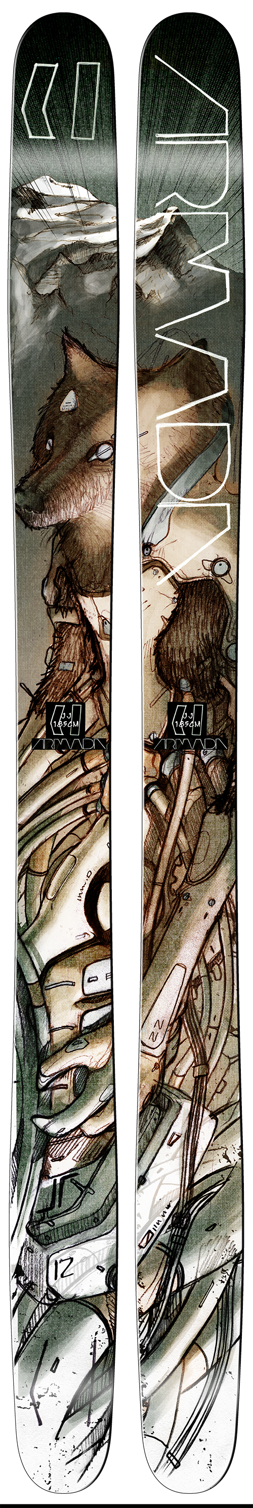 スキー 185 Armada JJ 2.0 117 スキー 185 Armada JJ 2.0 117 Armada JJ 2.0 Zero Collection Skis