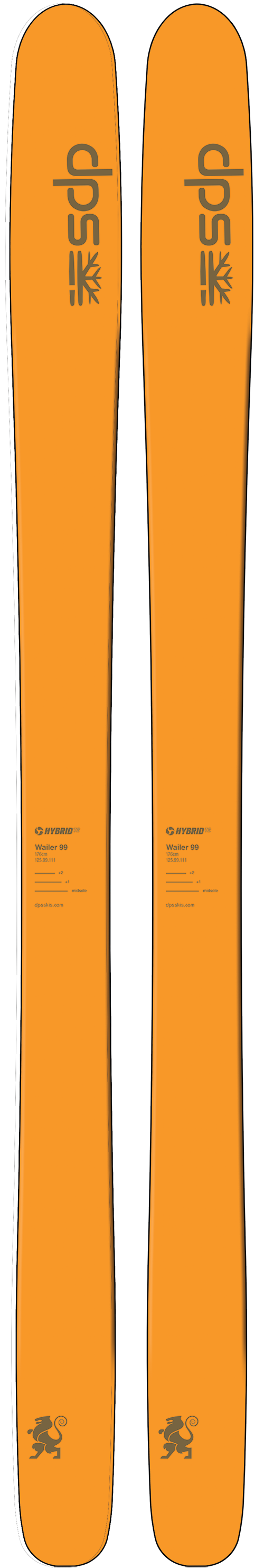 DPS Wailer 99 Hybrid T2 You might have to take out a loan to purchase a pair of DPS skis, but they might be worth it. The Wailer 99 Hybrid T2 (rolls off the tongue, don’t…