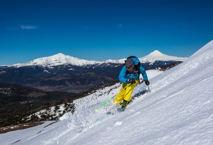 Spring Fun The views will make up for any type of snow condition you get.