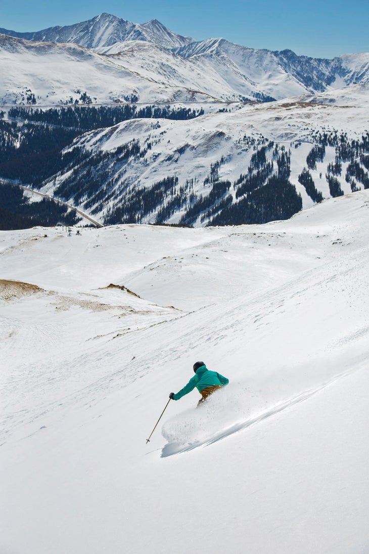 Beautiful Bowls Brendan Gooding lets 'er rip on the final day of the test. Check out the video from the test here. Thanks to 4FRNT Skis, Black Diamond, Coalition…