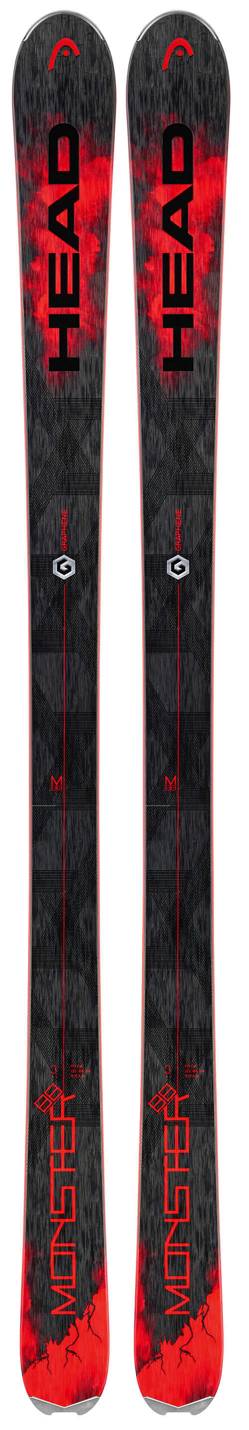 スキー 164 HEAD MONSTER 88 + TYROLIA Head Monster 88 (2017)