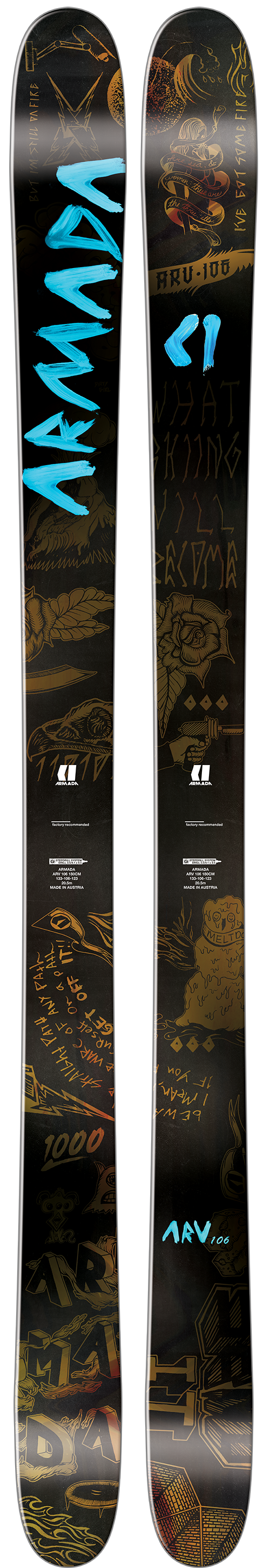 スキー ARMADA ARV106 アルマダ スキー板 エーアールブイ 106 ARMADA ARV 106 (23-24 2024) +