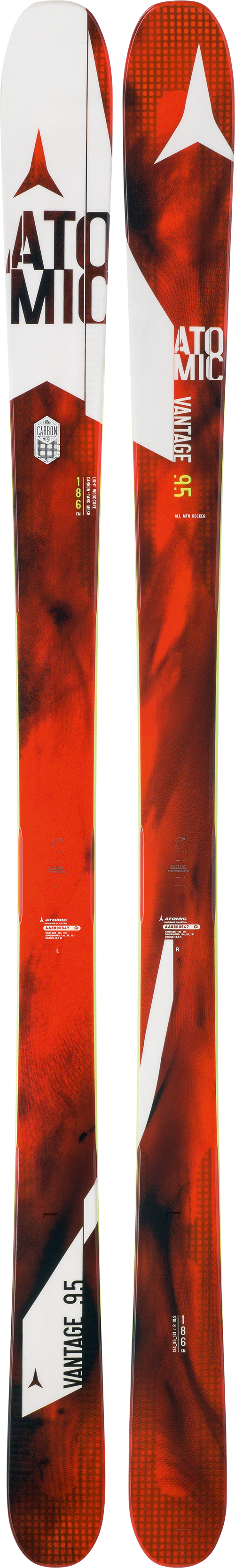 スキー ATOMIC VANTAGE 95 Atomic Vantage 95 C (2017)