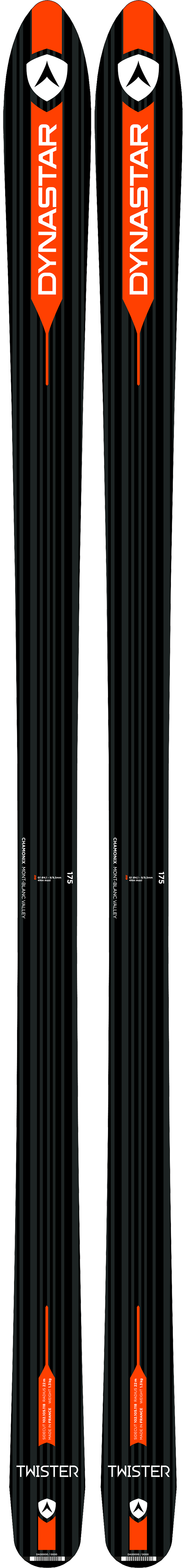 DYNASTAR　TWISTER　175cm Dynastar 6th Sense Twister Skis 2011 | evo