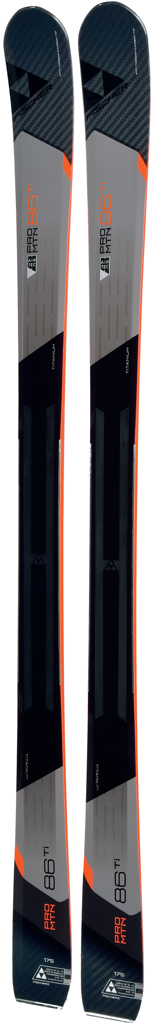 FISCHER PRO MTN 86 Titanium 168cm ハイクオ！ Fischer Pro MTN 86 TI (2017)