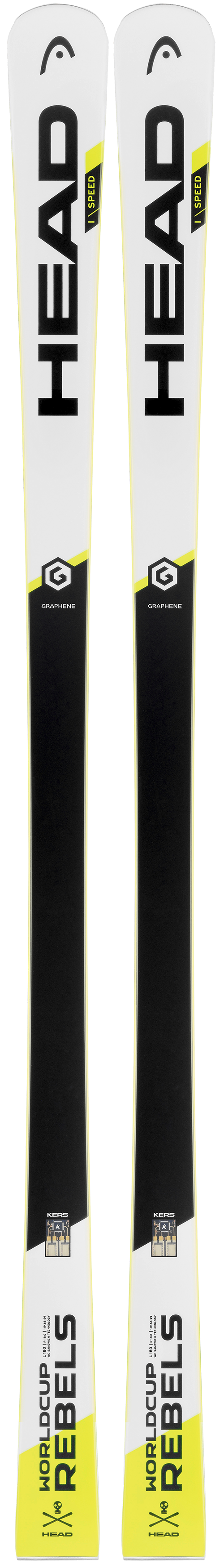 HEAD Worldcup Rebels スキー 190cm HEAD Worldcup Rebels e.XSR SW Skis with PR 11 GW Ski Bindings