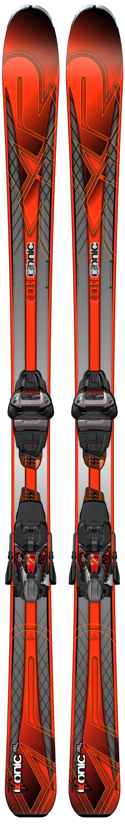 K2 ICONIC 85 Ti、177cm、新品未使用 K2 iKonic 85Ti (2017)