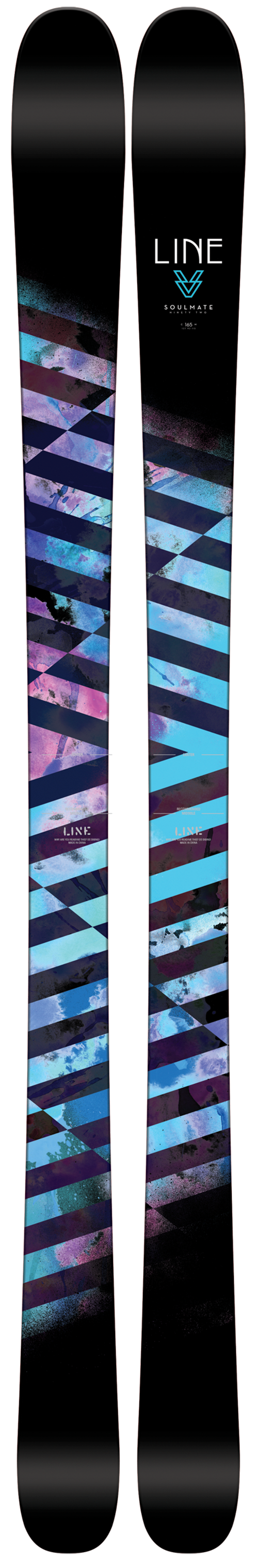 LINE SOULMATE スキー板　158cm Line Soulmate 98 158cm with Salomon Z12 Bindings | SidelineSwap