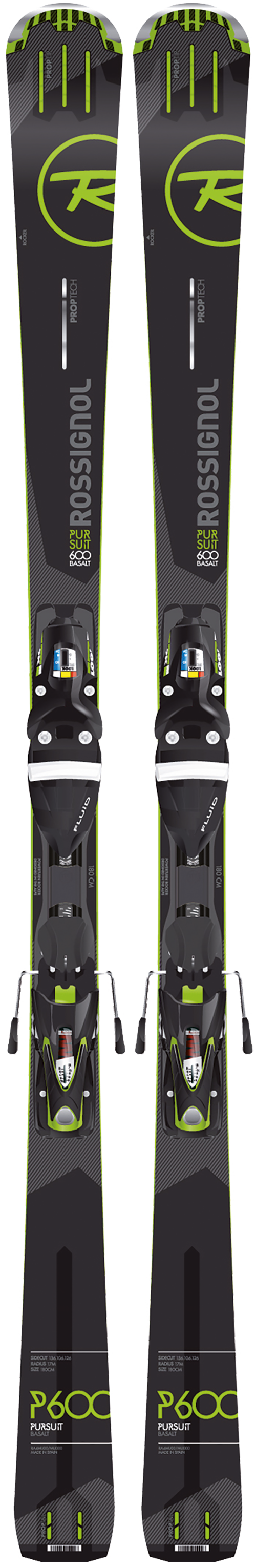 Rossignol Pursuit 600 Basalt (2017)