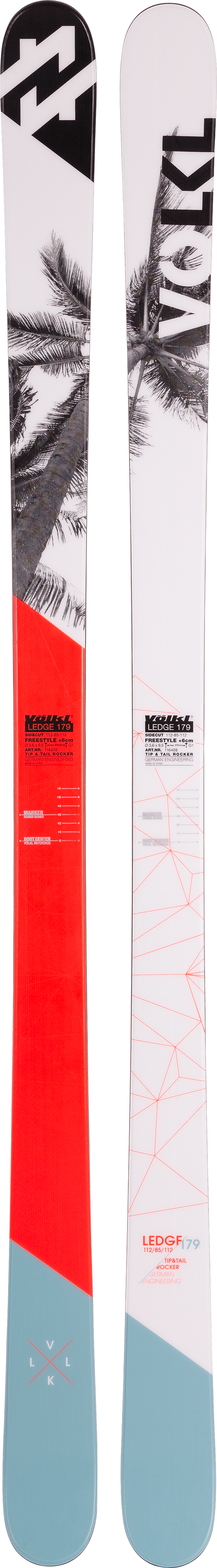 VOLKL LEDGE 171cm ツインチップ Volkl Ledge Skis 2008 | evo