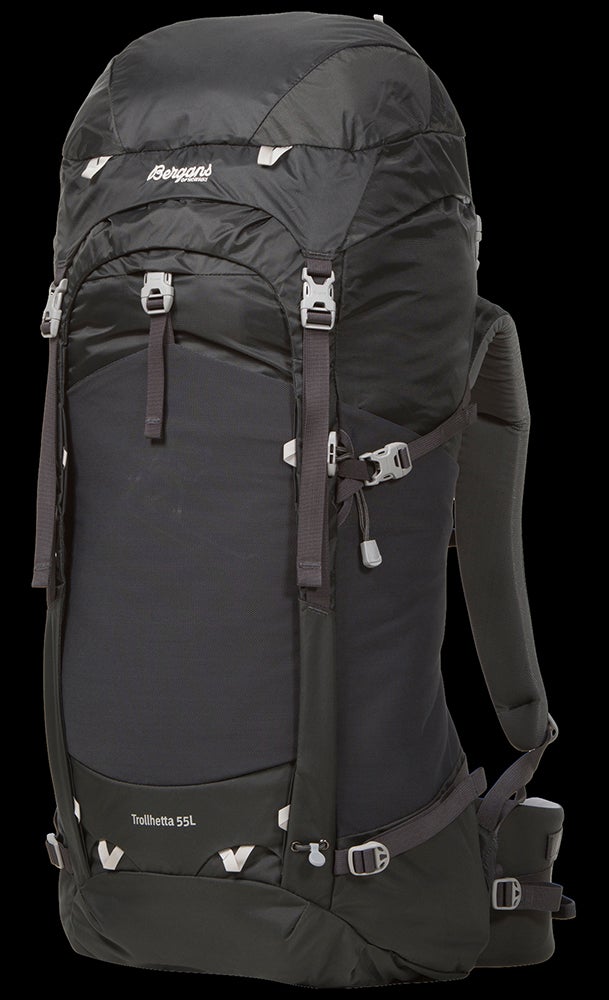 Bergans of Norway Trollhetta Backpack Ideal for hut trips and backpacking, this 55-liter pack boasts a few features that make it comfortable for skinning and hiking, including an…