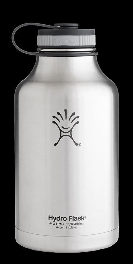 Hydro Flask Insulated Growler Let’s face it. When you’re taking keg beer
for the road, you need something reliable to transport it and keep it cold. Enter the Hydro Flask…