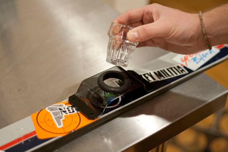 Instant Shotski Kit I love shotskis as much as the next guy (perhaps more), but how often most shotski glasses are washed is questionable. Enter the Instant Shotski.…