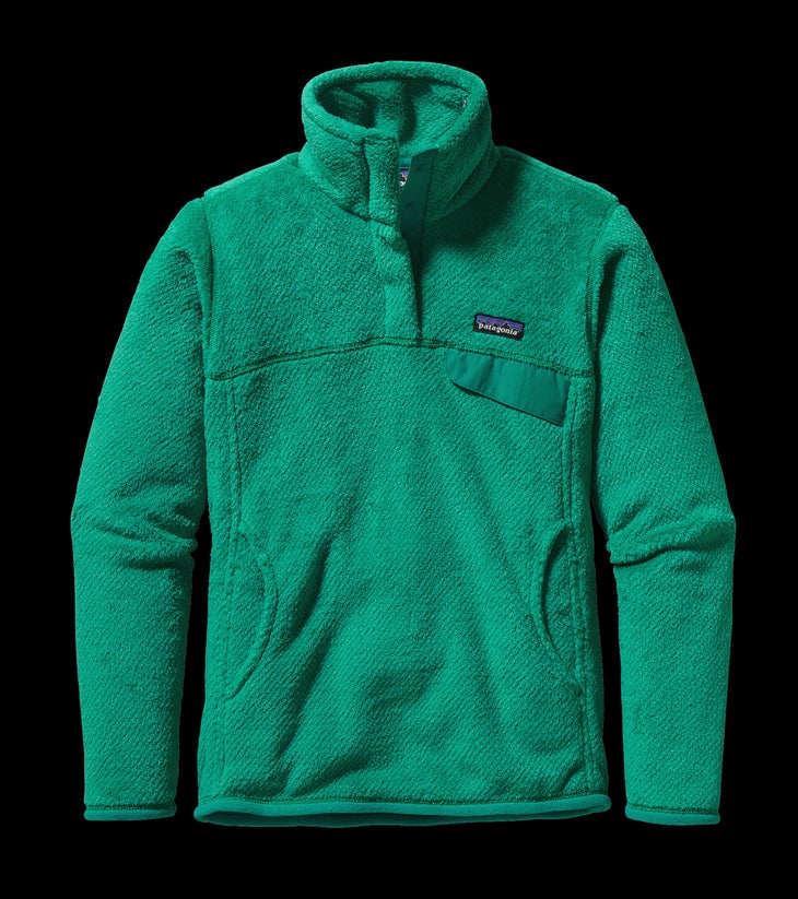 Patagonia Women's Re-Tool Snap-T Fleece Pullover After testing this pullover out, I’m convinced that heaven is a onesie made from its deep-pile, 51-percent recycled fleece material (worn after a…