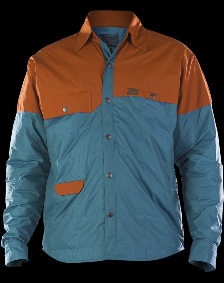 Trew Snap Jack The classic work-shirt styling and PrimaLoft insulation give this jacket a one-of-a-kind blend of off- and on-hill performance. It’ll field…