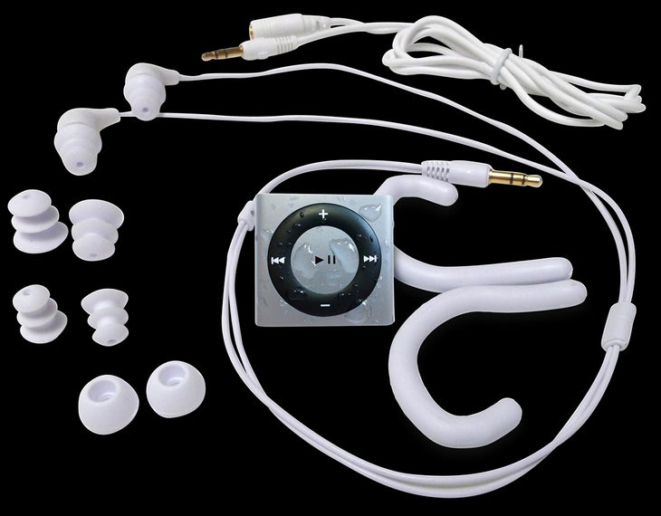 Underwater Audio Waterproof iPod Shuffle and Swimbuds I’ve got two herniated discs in my low back, and if I don’t manage them, they’ll put me on the couch for weeks at a time, which can be rather…
