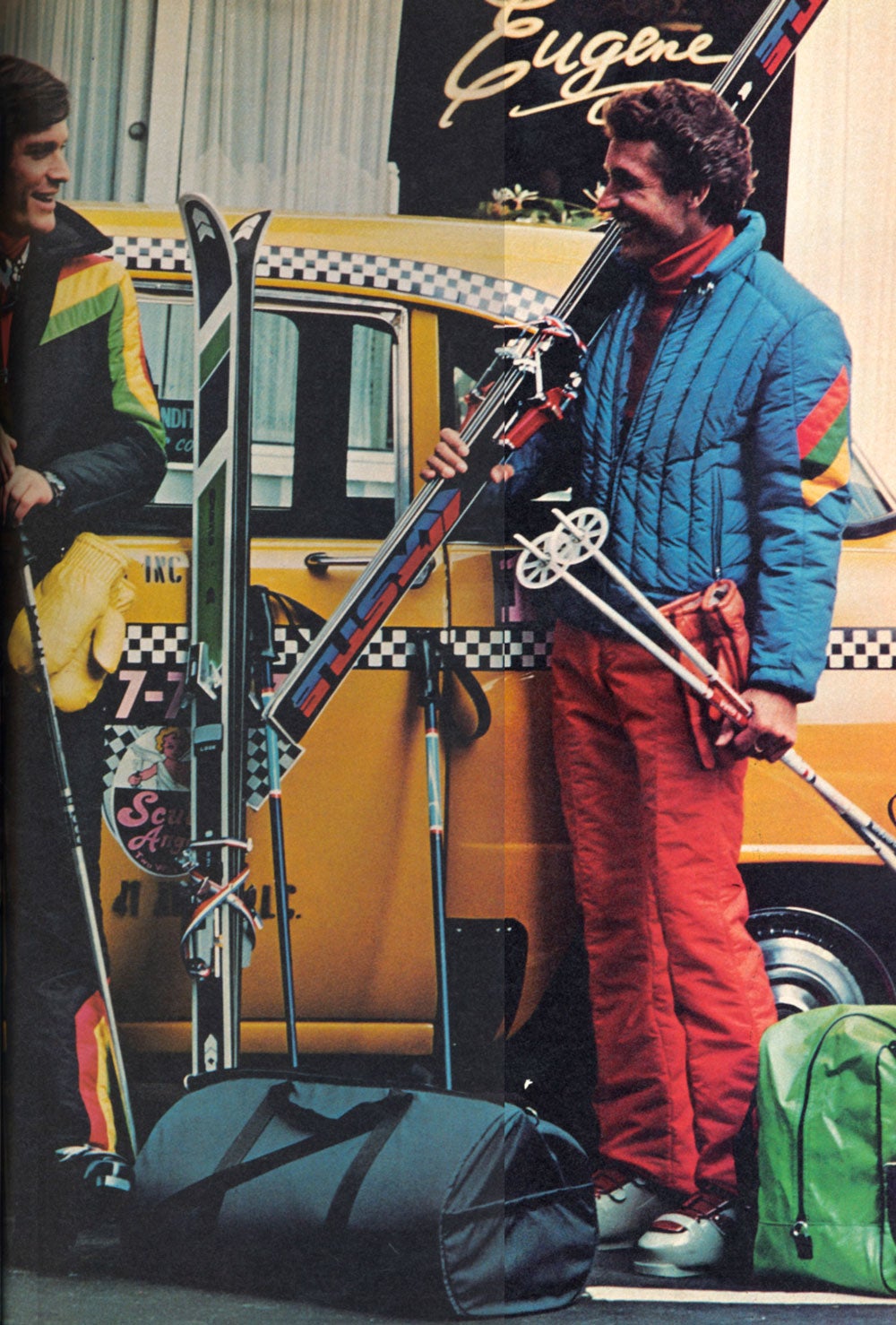 70s ski jumpsuit