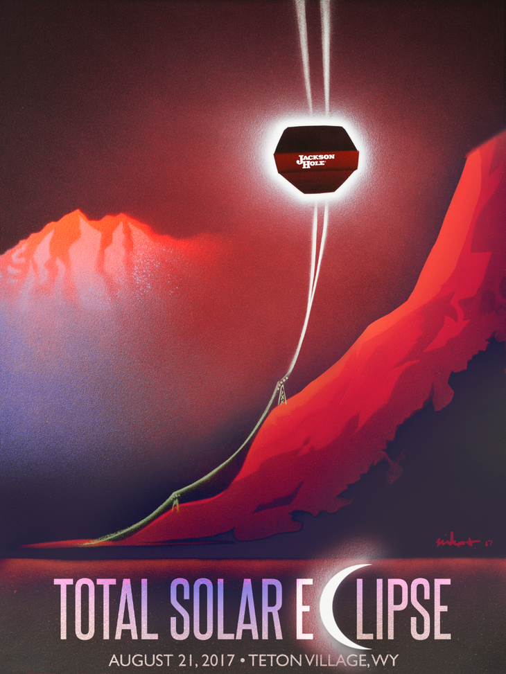 Jackson Hole Total Eclipse poster None