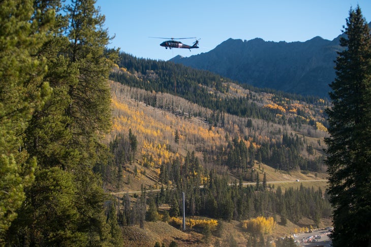 Copper-lift-install kokomo express lift installation copper mountain 2017