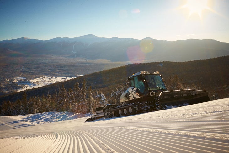 grooming No. 2: Mount Sunapee, New Hampshire