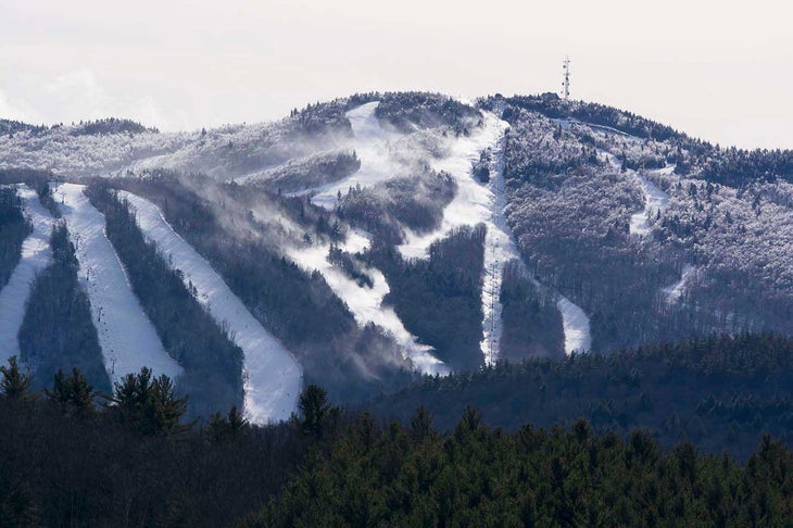 snow No. 8: Loon Mountain, New Hampshire