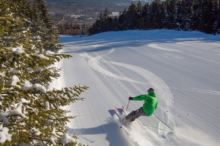 snow No. 10: Sugarloaf, Maine
