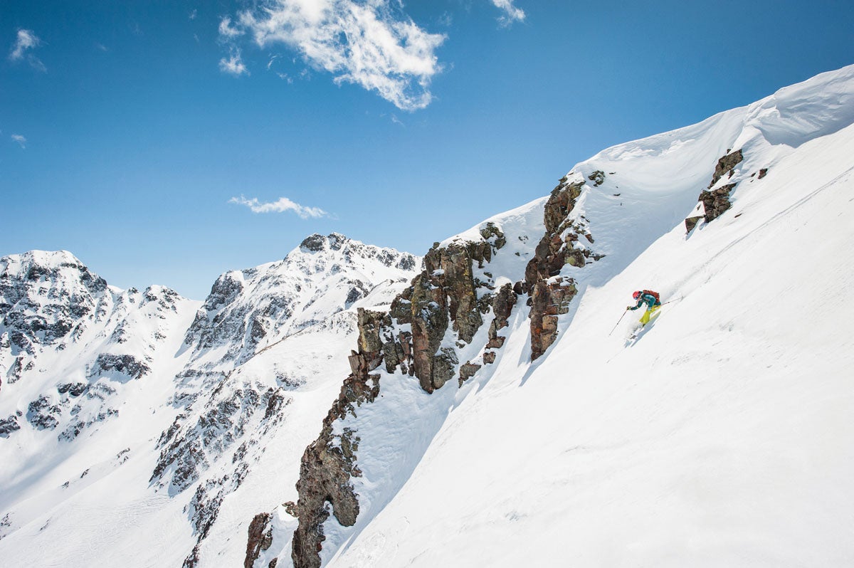 "bosslady annelise loevlie skiing"