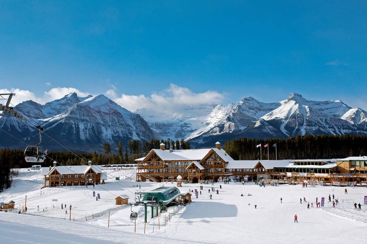 SKI0118_TRA1_LakeLouise_KeriBascetta Lake Louise’s modest base village could see growth over the next several years if the resort’s expansion plan is approved by Parks Canada.
